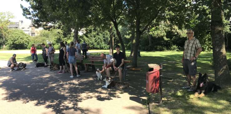 Entraînement en groupe ext. dans le Parc de Merl